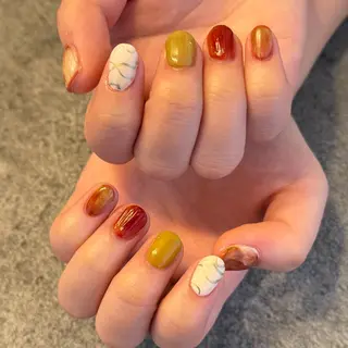 ネイル 自由が丘サロン あやめ💅のネイルデザイン