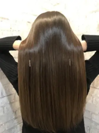 ロング 銀座/髪質改善カラー 酸性ストレート🍎のヘアスタイル