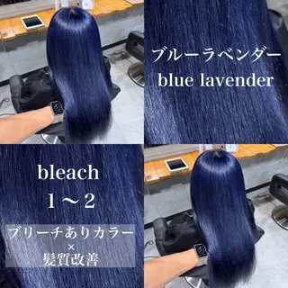 ロング カラー ️💕淡いハイトーン 💕︎︎ひかるのヘアスタイル