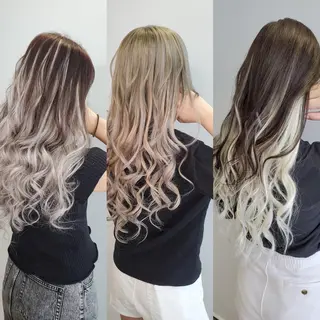 ロング 💎馴染むエクステ ×カラーTOMO💎のヘアスタイル