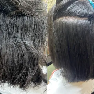 ミディアム katae sayoriのヘアスタイル