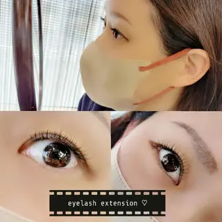 マツエク・マツパ shalm hair lounge所属・風間 莉緒のマツエク・マツパデザイン