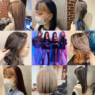 セミロング カラー ヘアアレンジ ✨🧸チバ ダイスケ🧸✨のヘアスタイル