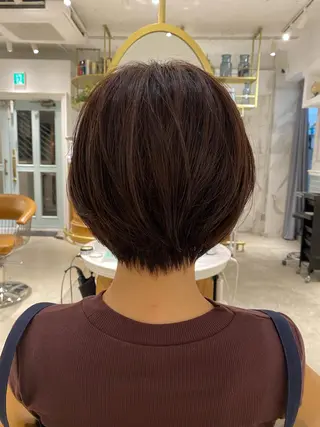ショート 髪質改善レイヤー/ ボブたんの翔太のヘアスタイル