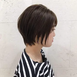 ショート カラー 斉藤 貴也のヘアスタイル