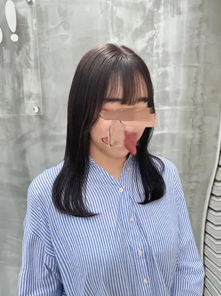 ロング luve heart's And Be minamisemba所属・高嶋 奏音のヘアスタイル