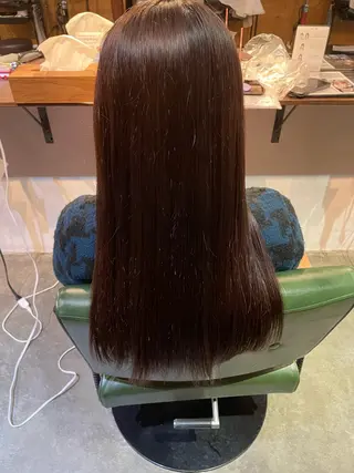 ロング 梅田 陸のヘアスタイル