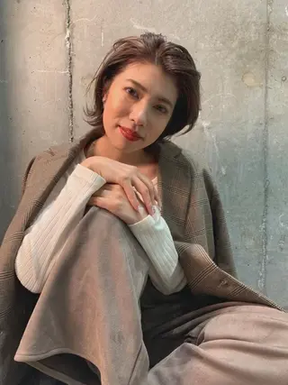 ショート 柳下 涼のヘアスタイル