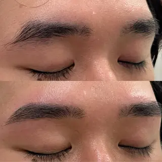 メンズ アイブロウ ai一重専門🎀束感 まつげ🫧表参道のマツエク・マツパデザイン