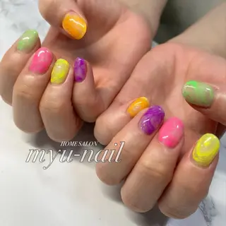 ネイル ホームサロン myu-nailのネイルデザイン
