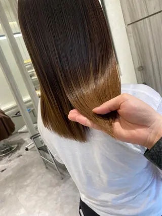 カラー 恒川 ひなたのヘアスタイル