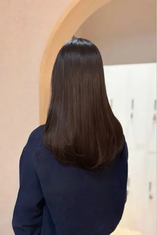 ミディアム 似合わせ/ベージュ /レイヤー/りほ🤍のヘアスタイル