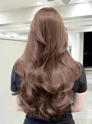 ロング パーマ nex  the salon vlow所属・美髪矯正特化美容師✨ あんりのヘアスタイル