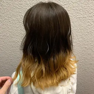 ミディアム カラー パーマ ヘアアレンジ メンズ ネイル 🟤TAP🟤 木曳野　金沢店のヘアスタイル