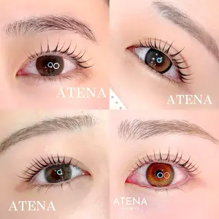 マツエク・マツパ ATENA MINAMIのマツエク・マツパデザイン