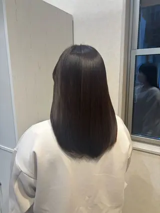 セミロング jlica hair サンフラワー通り所属・下河 美友のヘアスタイル