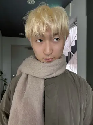 ショート メンズ 🌿艶ハイトーン/ 似合わせヘア/ショウのヘアスタイル