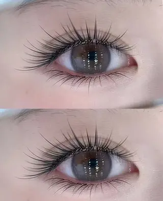 マツエク・マツパ ゆり❤️愛.ラッシュ AURAのマツエク・マツパデザイン