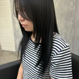 ロング カラー りほ/顔周りカット/ レイヤーカットのヘアスタイル