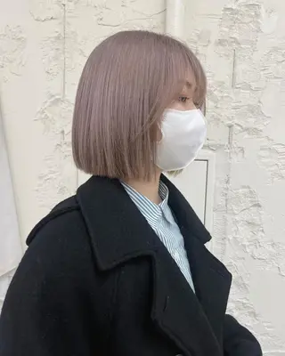 ショート カラー ハイトーン🦢 Natsumiのヘアスタイル