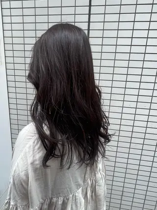 セミロング カラー 韓国hair ·͜· watanabeのヘアスタイル