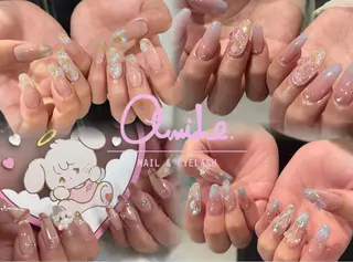 ネイル amiLe_ Yukino🎀のネイルデザイン