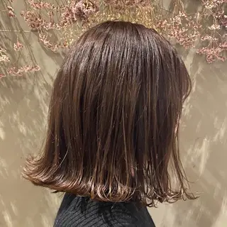 ミディアム qpula misuzuのヘアスタイル