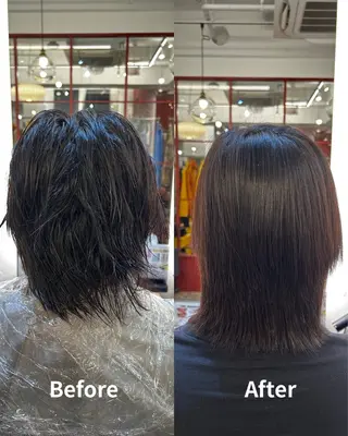 メンズ AMBERGLEAM Hair&Cloth Yoga所属・Ryo☘縮毛矯正/ メンズ/ブリーチ/のヘアスタイル