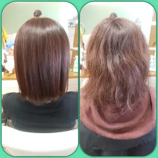 ミディアム 石原 生太  のヘアスタイル