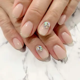 ミディアム カラー パーマ ヘアアレンジ メンズ キッズ ネイル マツエク・マツパ アイブロウ Salon Ｋのネイルデザイン