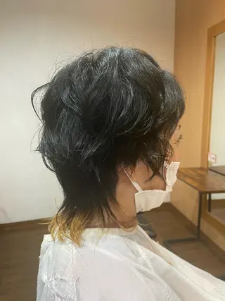 ショート カラー パーマ molla所属・浅香山✨美髪✨ やまもとあきこのヘアスタイル