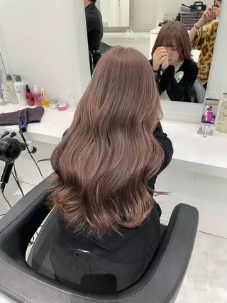 ロング カラー 🌿透明感赤み消し Keishin🌿のヘアスタイル