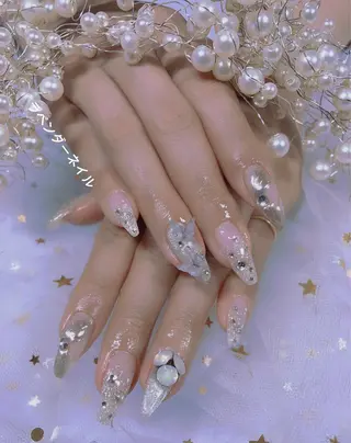 ネイル ラベンダー💖日暮里 ルル💖ネイルのネイルデザイン