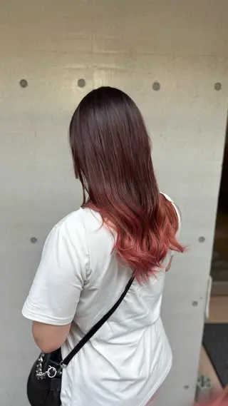 セミロング カラー ViaLa Hair 🌈すずきたくむ✂︎のヘアスタイル