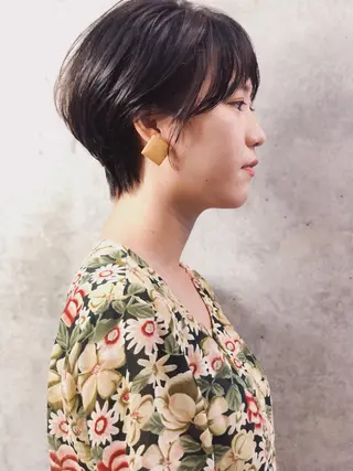 ショート カラー 【雰囲気ﾍｱ☺︎】 岩井隼人のヘアスタイル