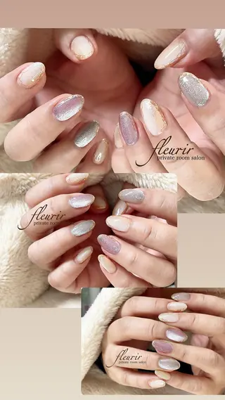 ネイル フルリール 【プライベートサロンのネイルデザイン