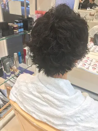 パーマ メンズ はだゆうき @hadadan08のヘアスタイル