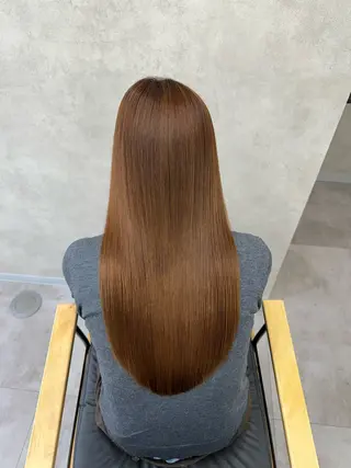 ロング ako │ soa巻ける縮毛矯正のヘアスタイル