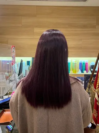 ロング カラー Luce大宮所属・Luce/ Ayakaのヘアスタイル