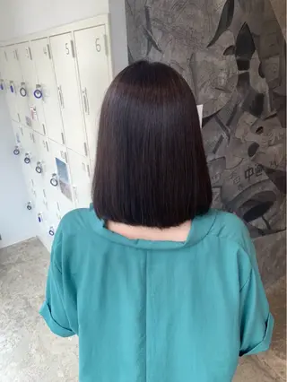 ロング カラー 辻岡 悠稀のヘアスタイル