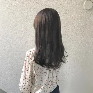 ロング カラー インナーカラー/天神 ブリーチ/吉田のヘアスタイル