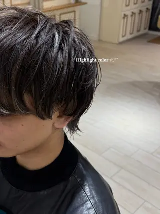 カラー メンズ Kurumi 🩰カットモデル募集のヘアスタイル