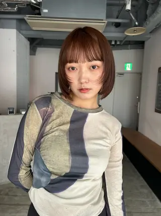 ショート 🐻ボブ支持率 No. 1🤍のヘアスタイル