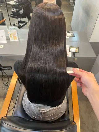 ロング 髪質改善/縮毛矯正/ TAISHIのヘアスタイル