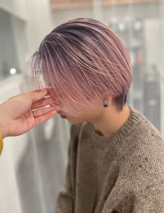 ショート カラー メンズ メンズ特化美容師/ NANA/中屋真之介のヘアスタイル