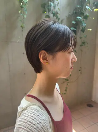 ショート ボブ/ショート 吉田竣のヘアスタイル