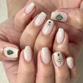 ネイル 手描きアート🎨 tama|竹ノ塚のネイルデザイン