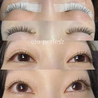 マツエク・マツパ eto perleのマツエク・マツパデザイン