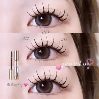 マツエク・マツパ Mell Yuuna ♡パリエク /束感のマツエク・マツパデザイン