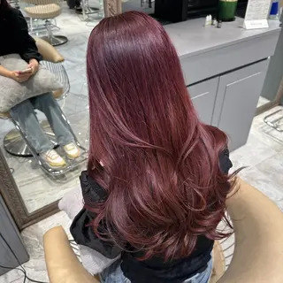 ロング カラー あさひ/透明感 ／ハイトーンのヘアスタイル